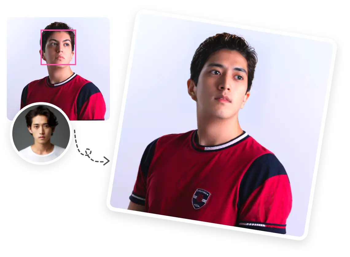 Intelligent Male Model Swap